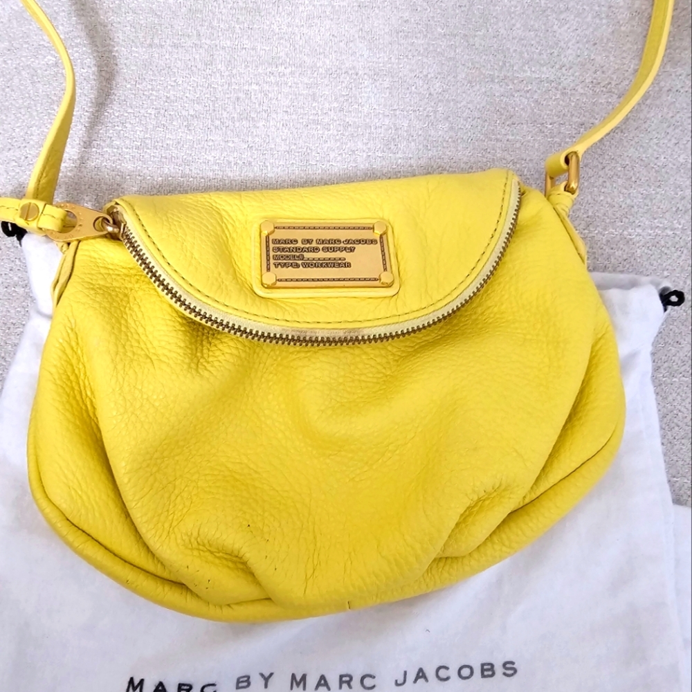 Marc by Marc Jacobs Bright Yellow  Natasha Mini Crossbody